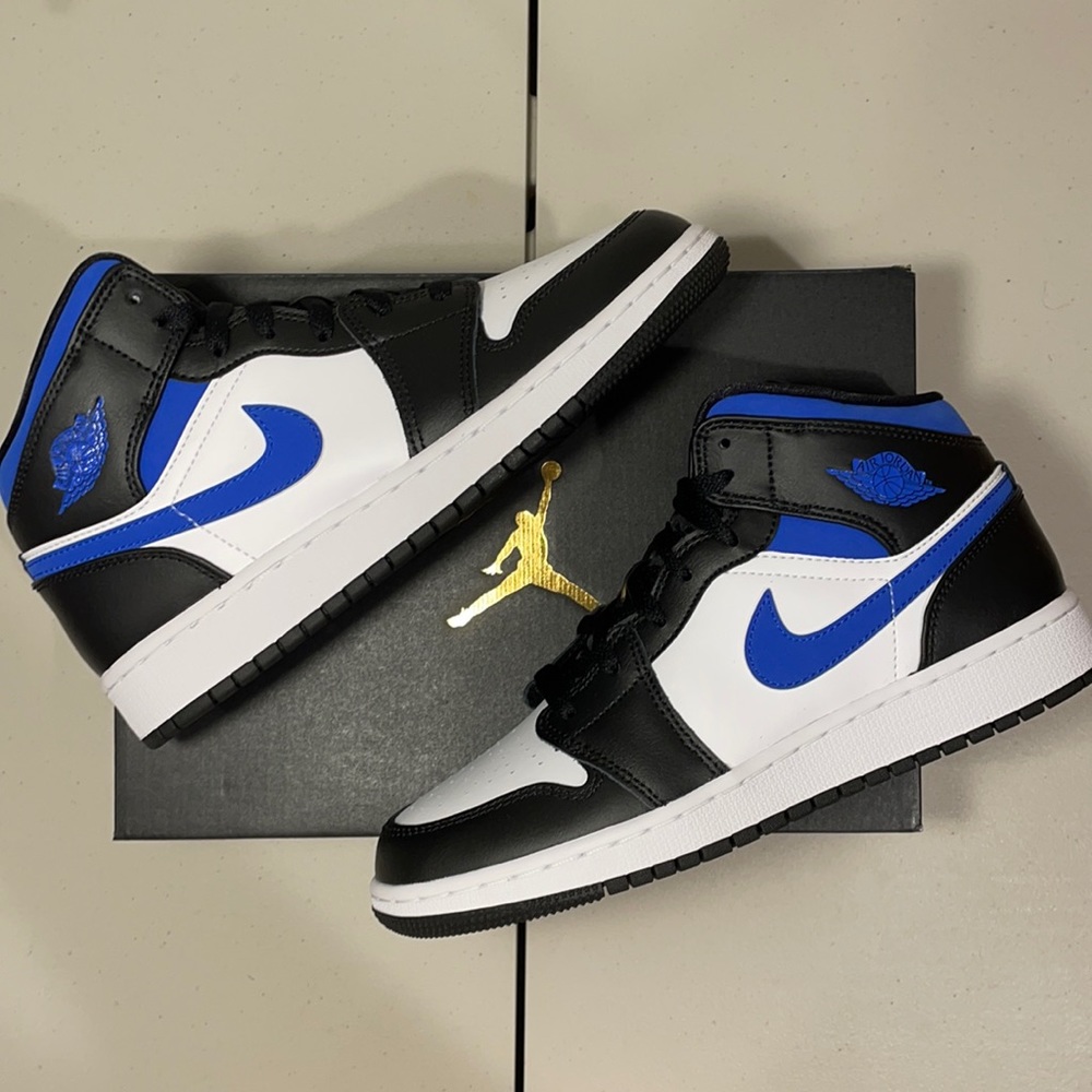 Jordan 1 Mid Racer Blue